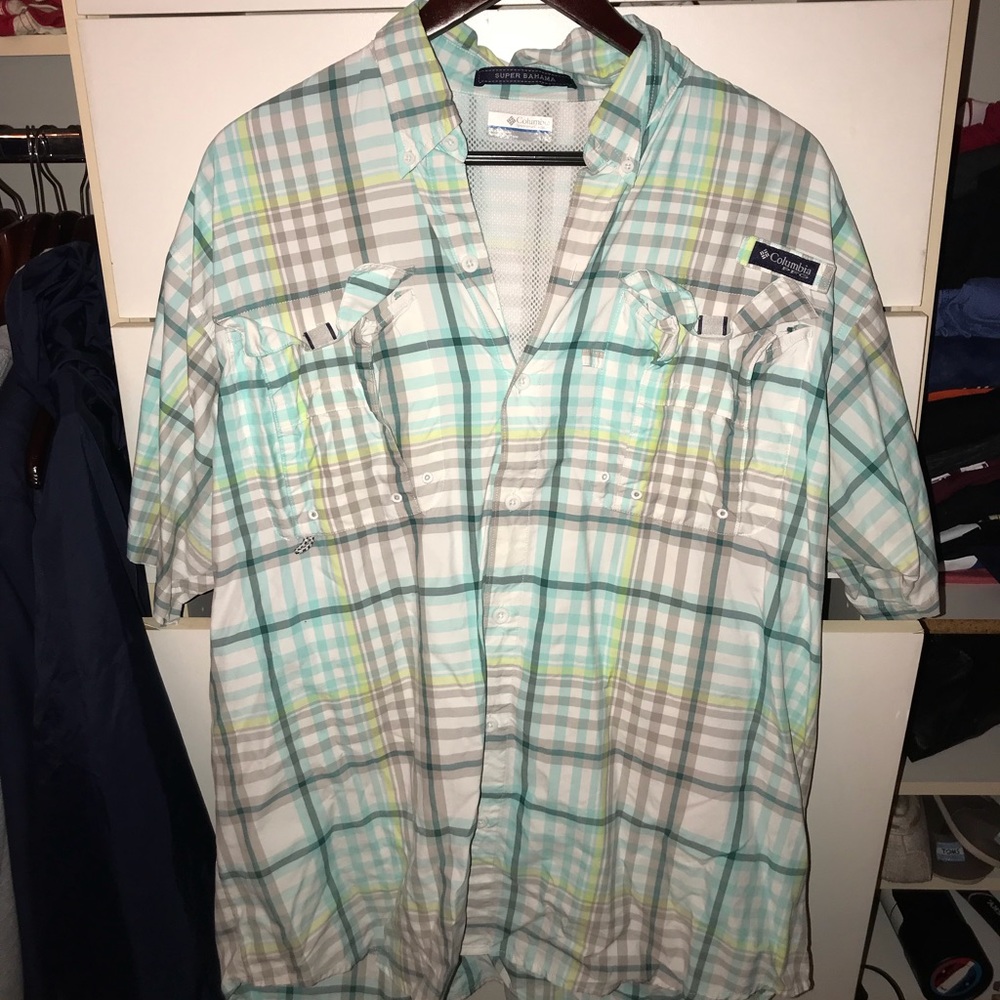 Men's Columbia Button down